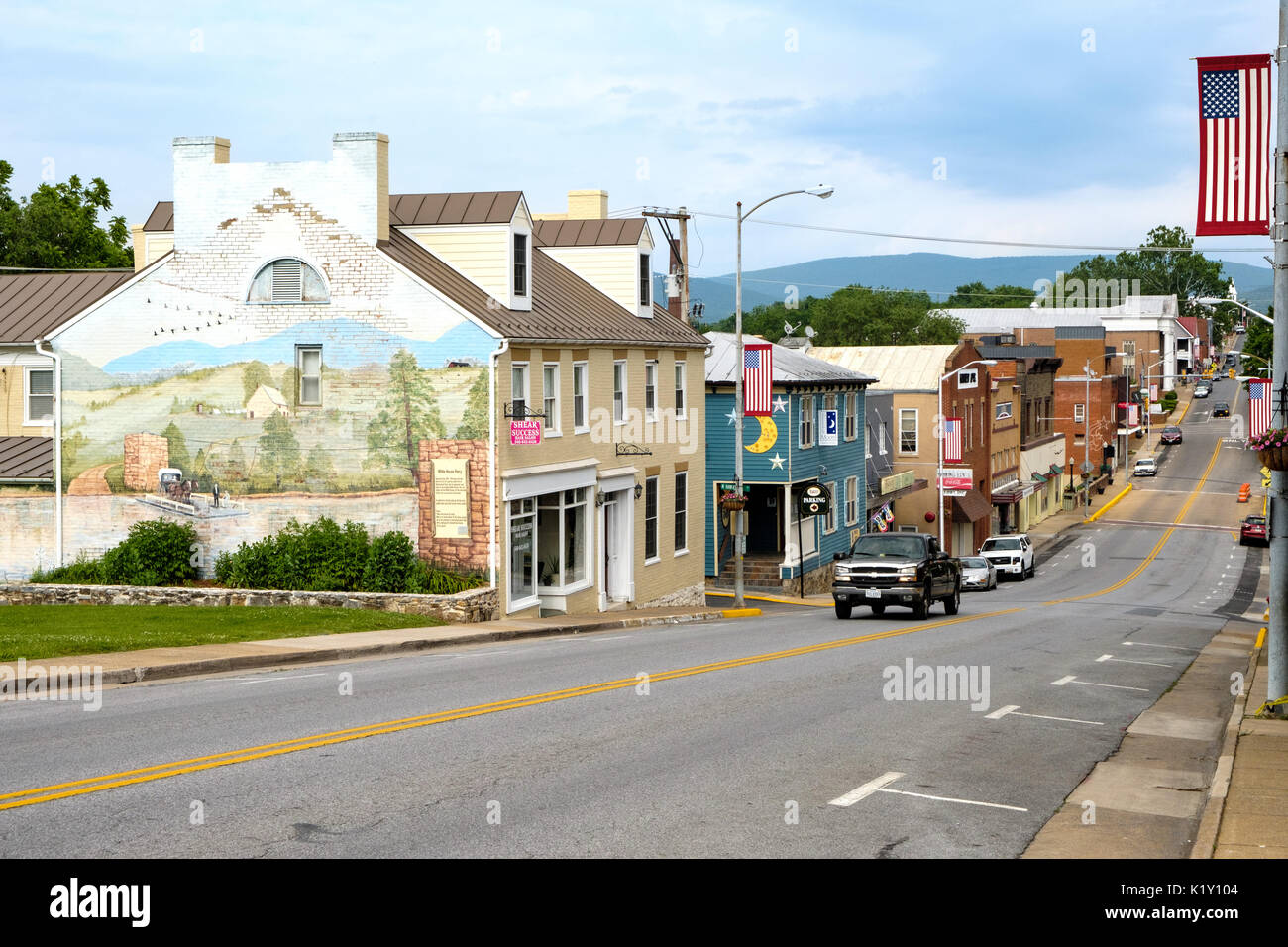 West Main Street, Luray, Virginia Stock Photo 156101460 Alamy