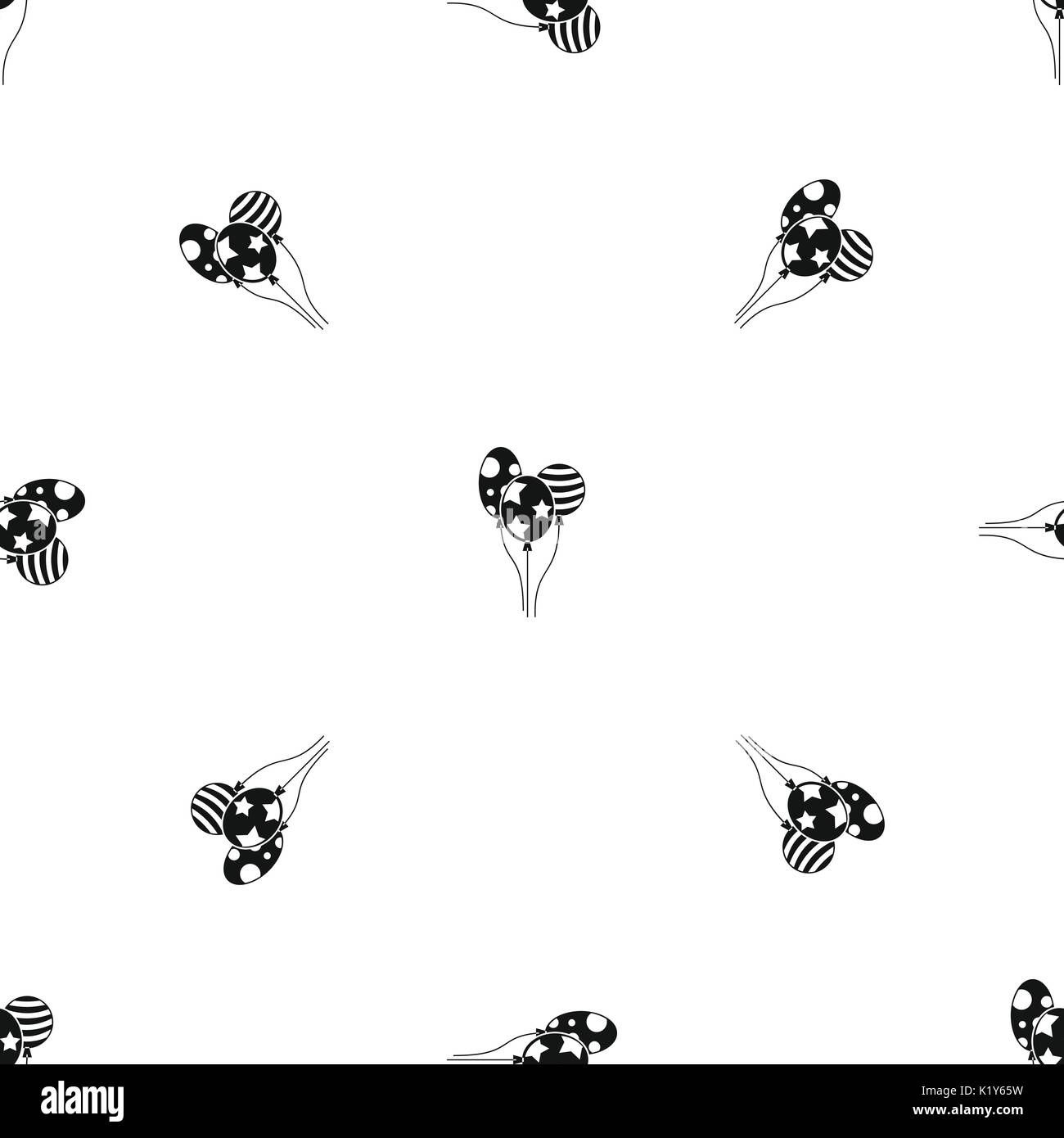 Holiday balls pattern seamless black Stock Vector Image & Art - Alamy