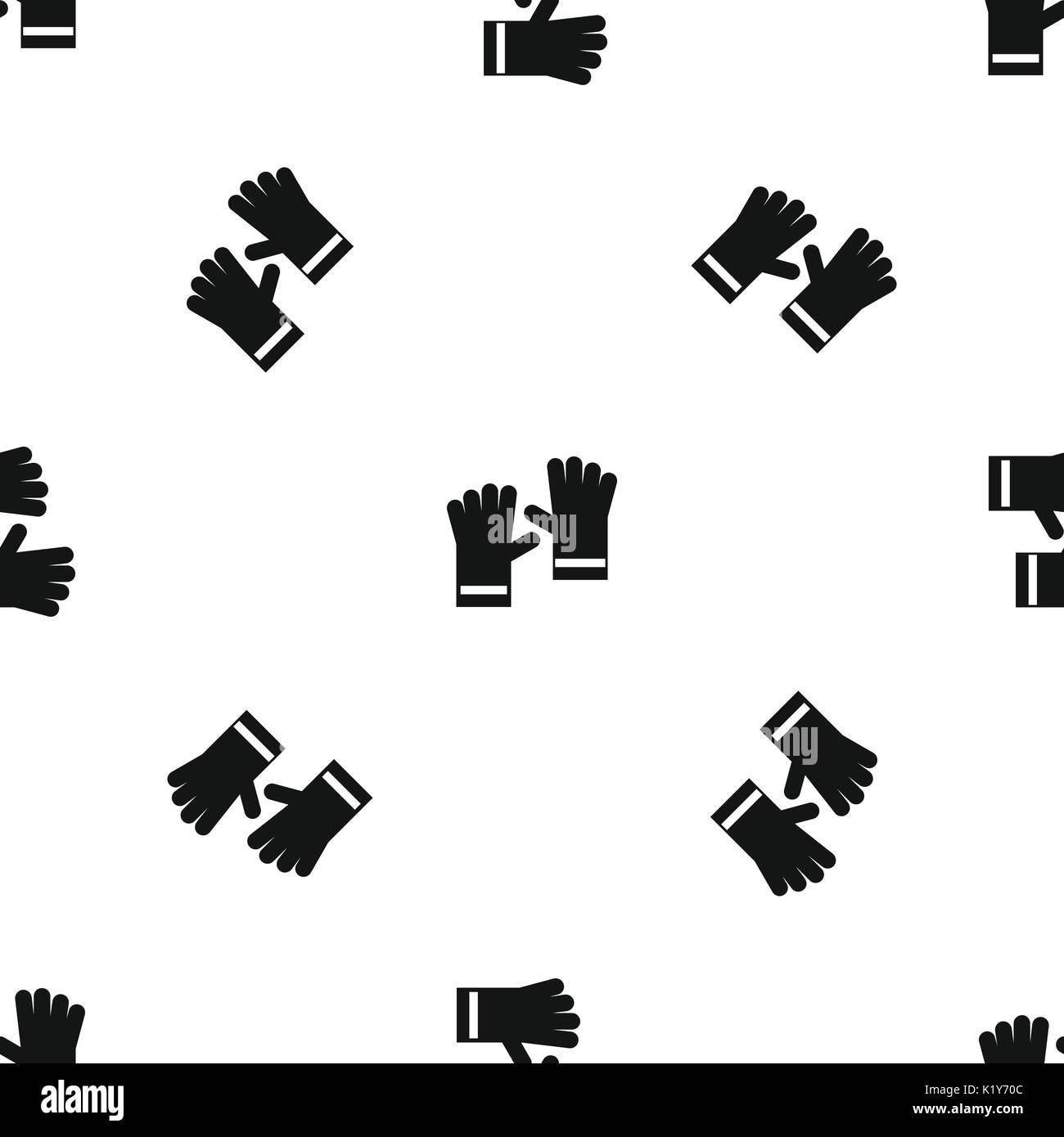 Rubber gloves pattern seamless black Stock Vector Image & Art - Alamy