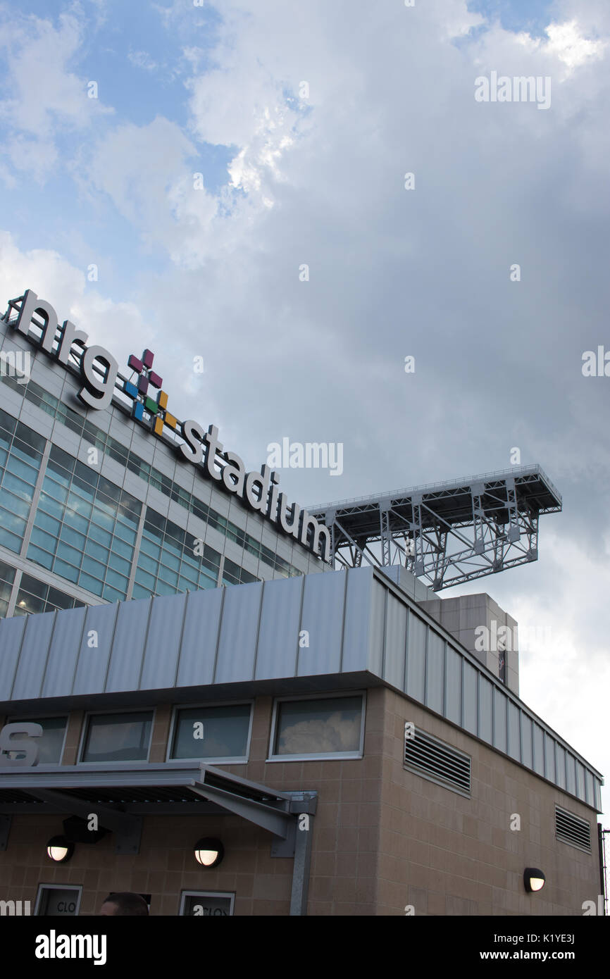 NRG stadium Houston. Exterior view Stock Photo Alamy
