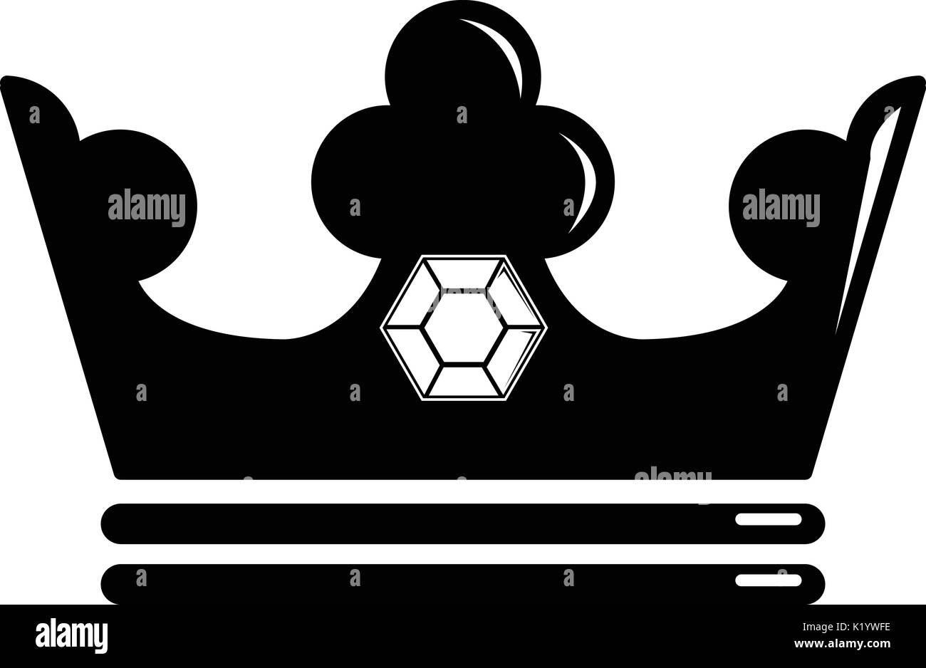 Steel crown icon, simple black style Stock Vector Image & Art - Alamy