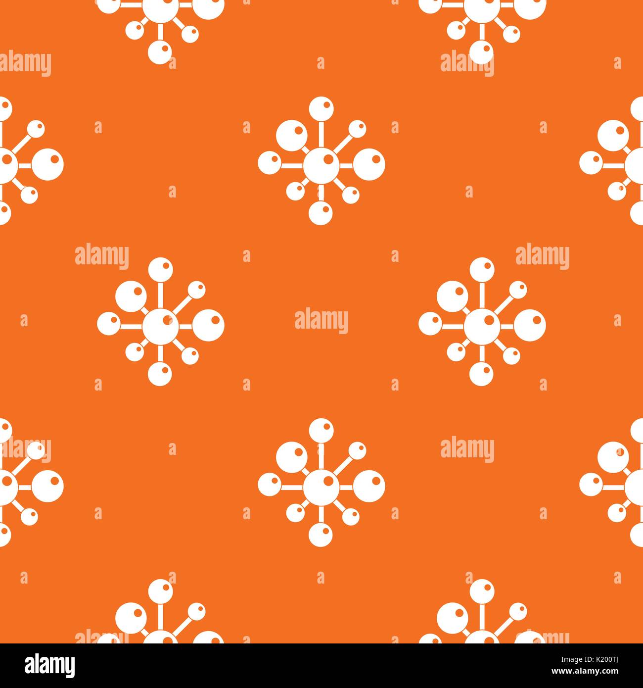 Chemical and physical molecules pattern seamless Stock Vector Image ...