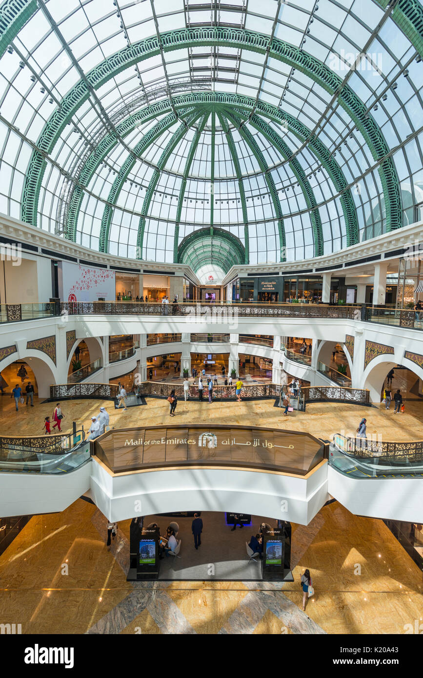 Mall of the Emirates, shopping center, Dubai, United Arab Emirates Stock Photo