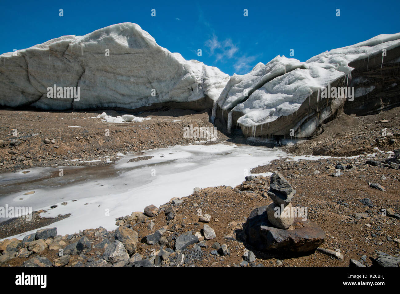Purog Kangri Glacier, 6929m, Shuanghu County, Nagqu Province, Changtang, Tibet, China Stock Photo