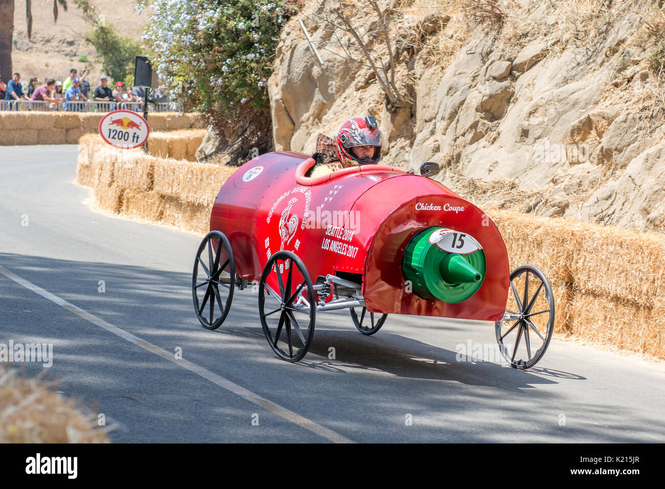 Red Bull Soapbox Race Los Angeles 2017 Stock Photo Alamy