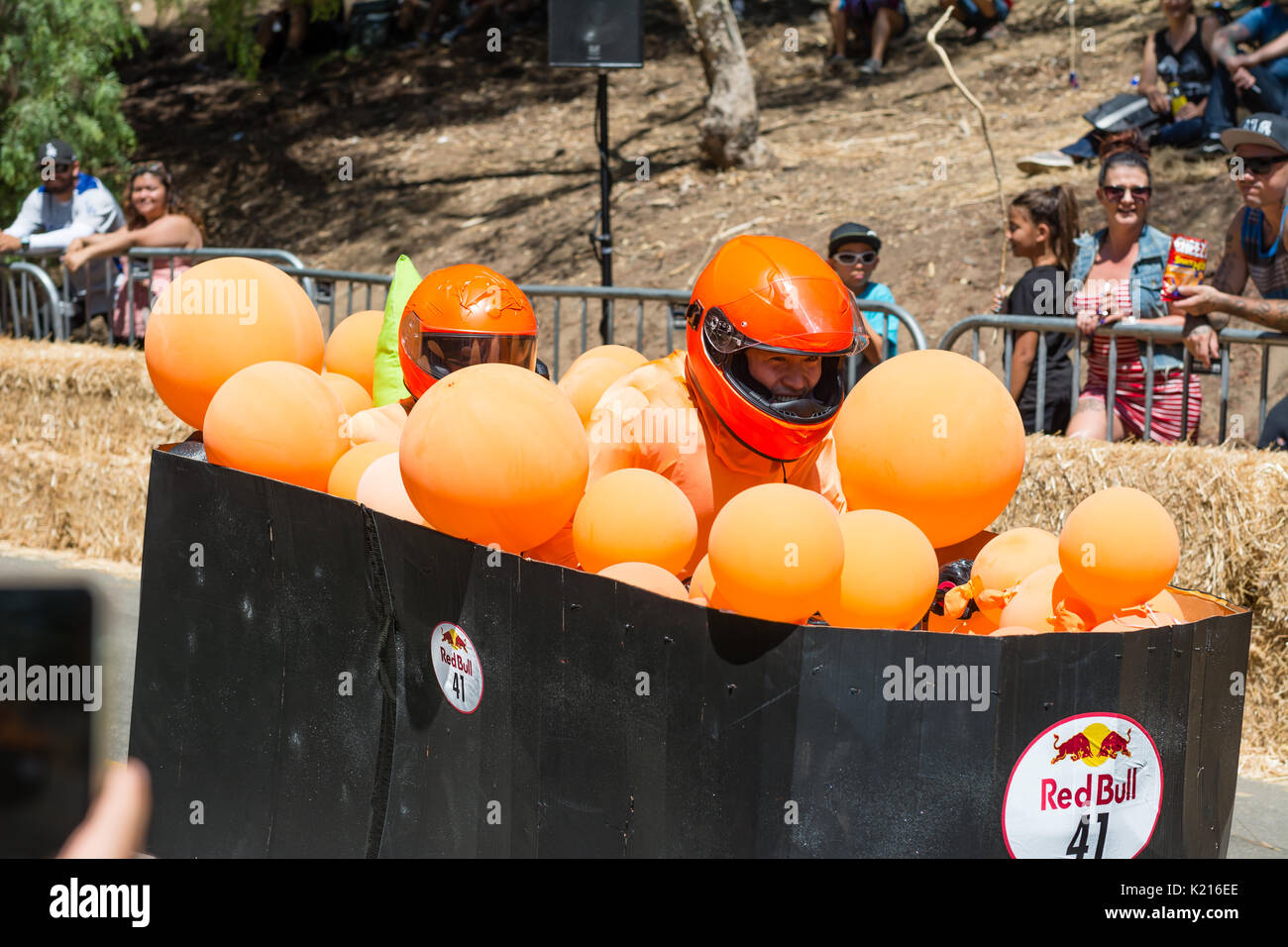 Red Bull Soapbox Race Los Angeles 2017 Stock Photo Alamy