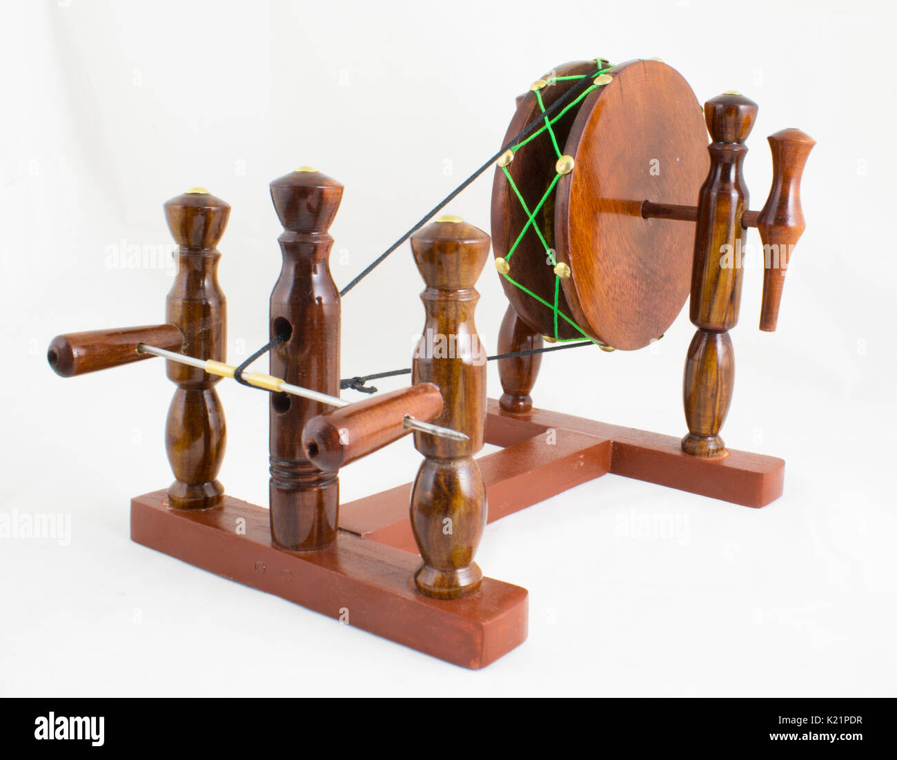 Indian spinning wheel hires stock photography and images Alamy