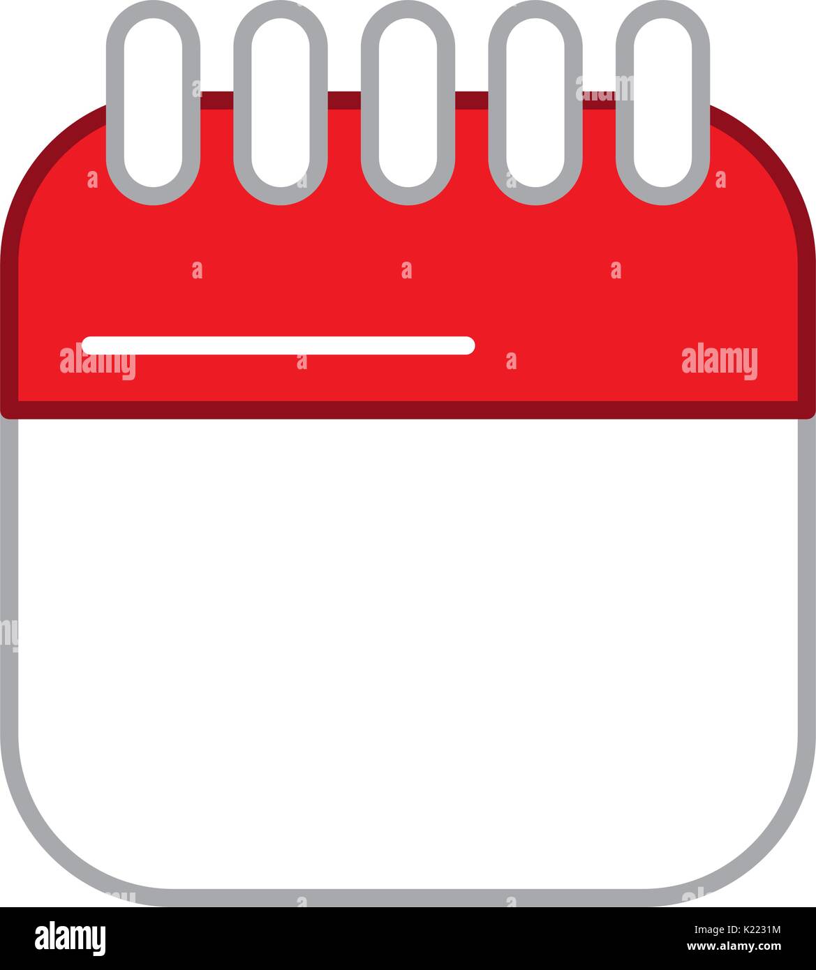 calendar reminder isolated icon Stock Vector Image & Art - Alamy