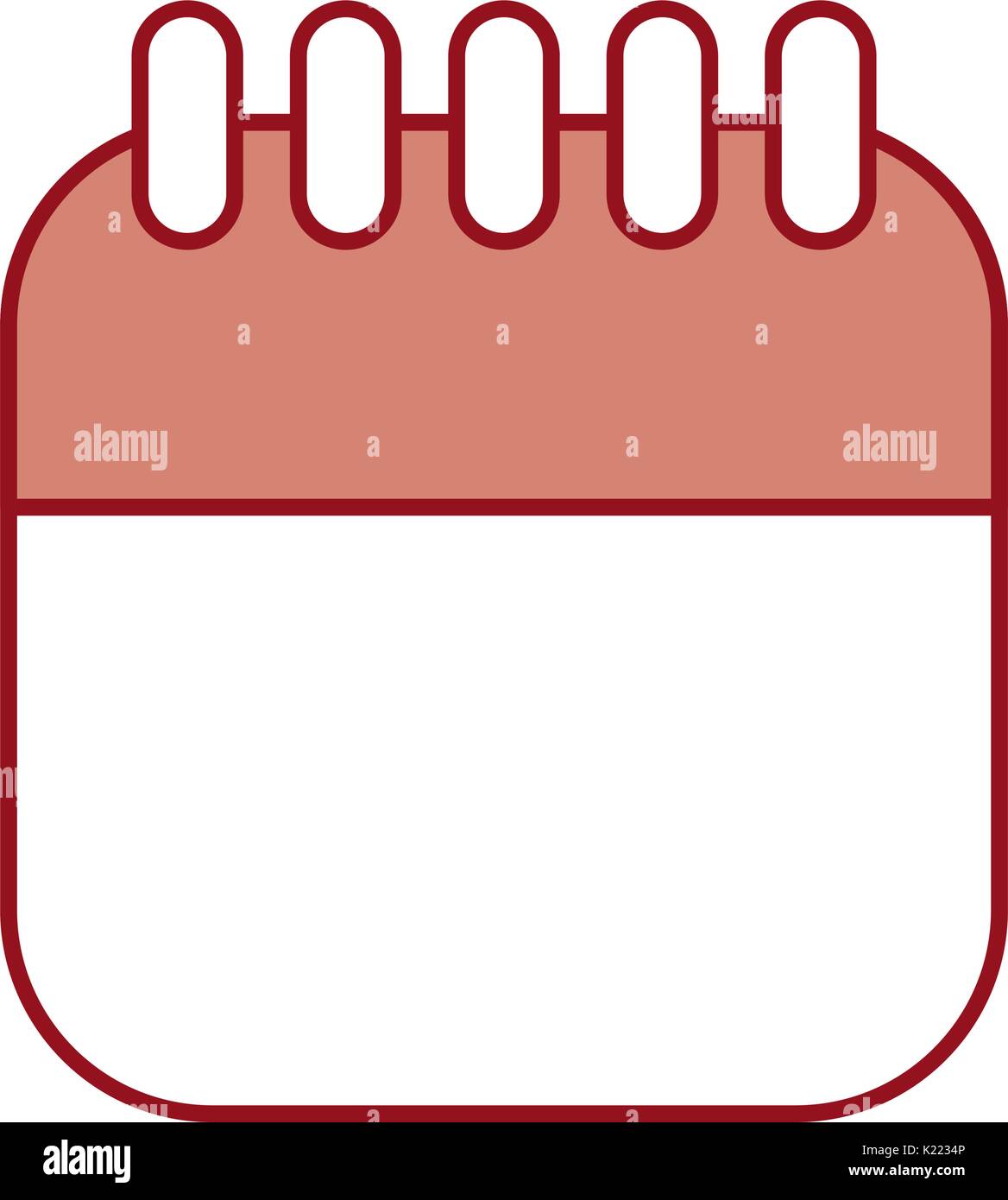 calendar reminder isolated icon Stock Vector Image & Art - Alamy