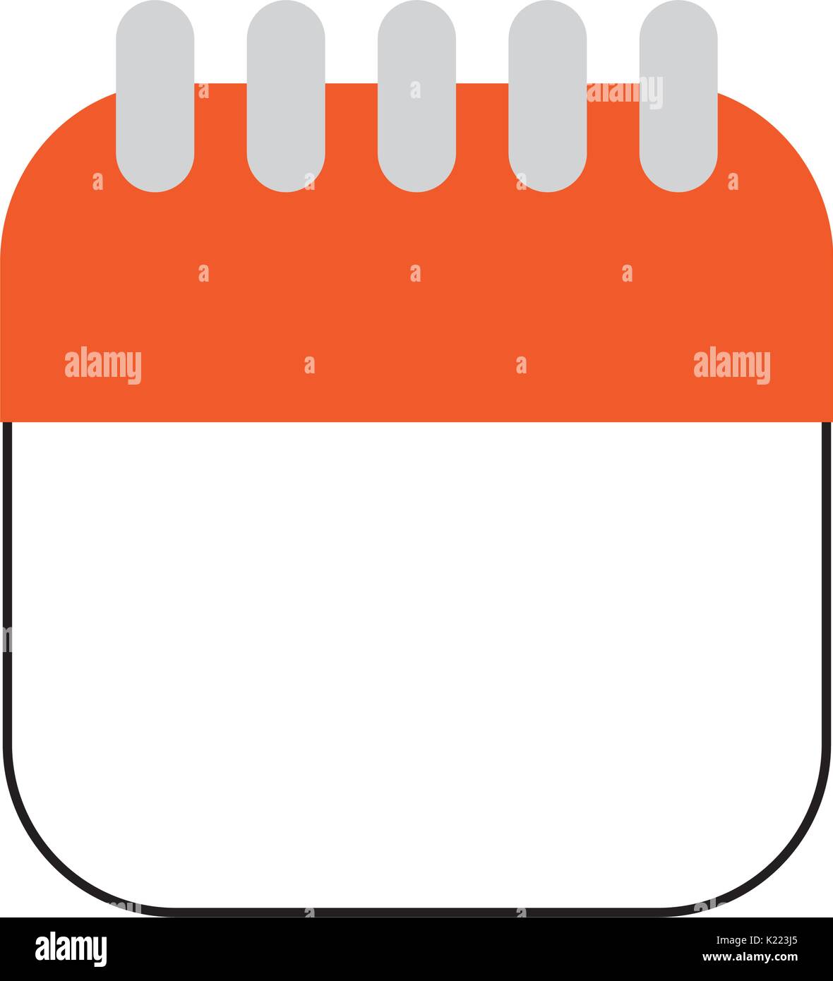 calendar reminder isolated icon Stock Vector Image & Art - Alamy