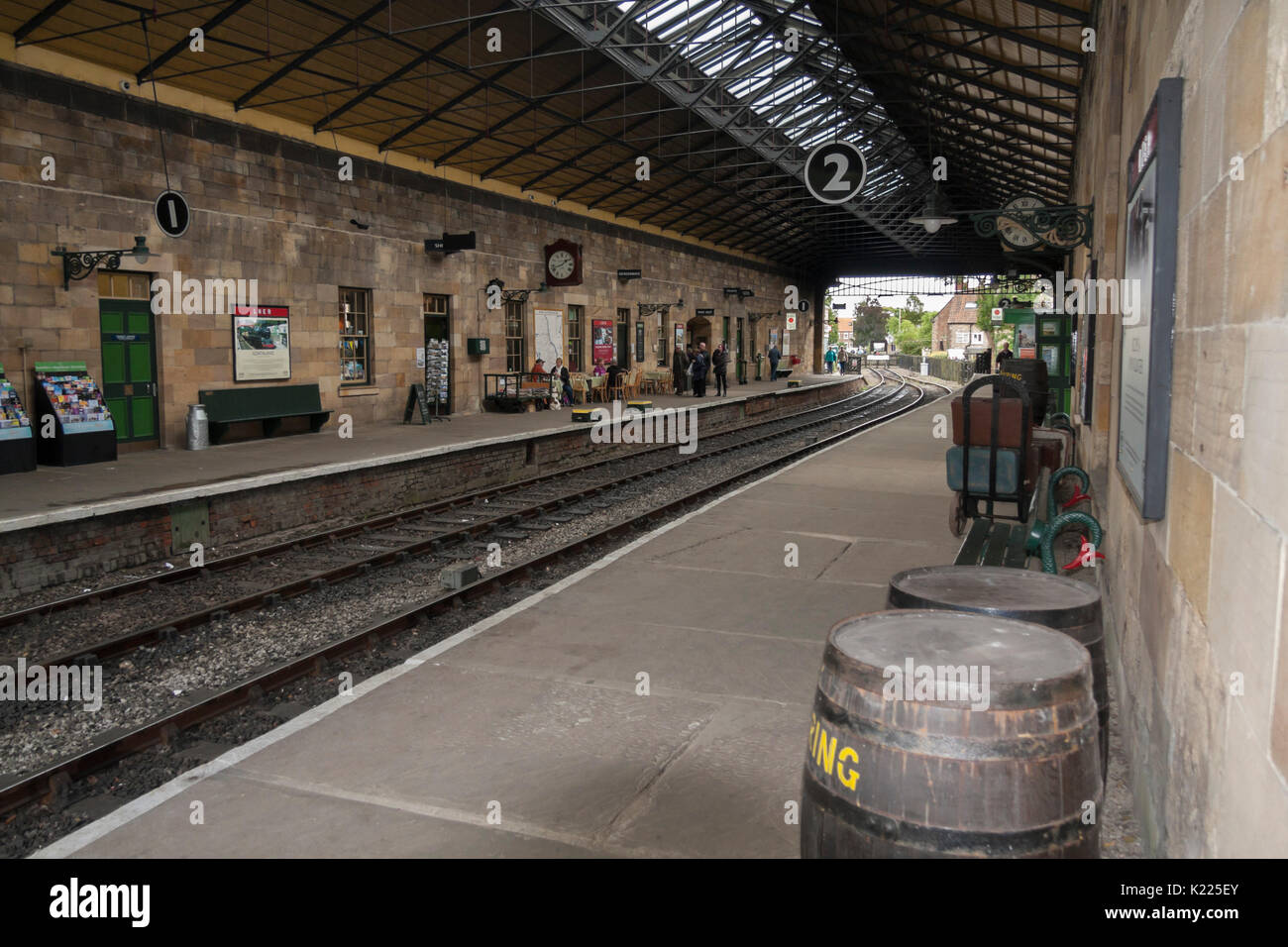 Pickering railway station in North Yorkshire,England,UK Stock Photo Alamy