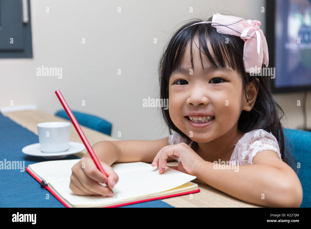 Kids Drawing and Pencils stock photo. Image of happy - 53657220
