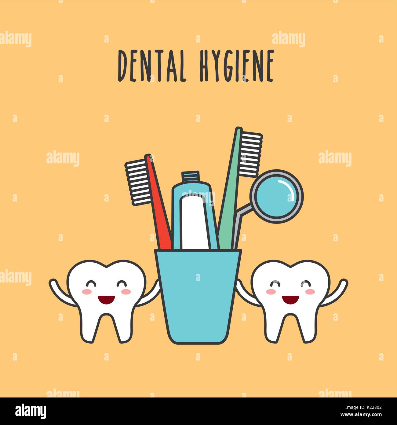 dental hygiene design Stock Vector Image & Art Alamy