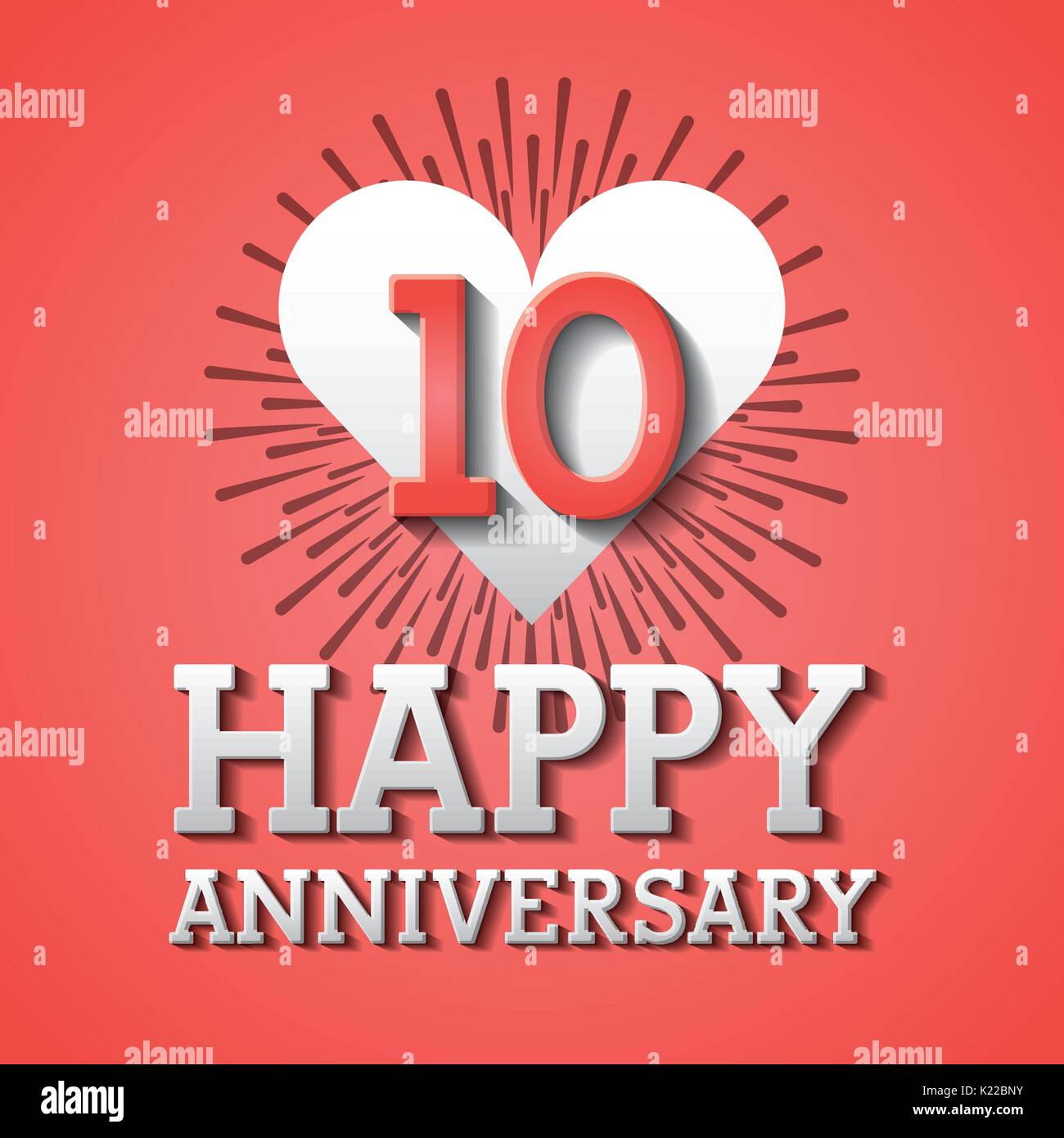 happy anniversary design Stock Vector Image & Art - Alamy