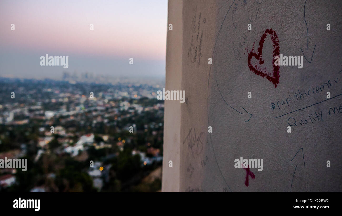 Griffith Park Observatory Stock Photo Alamy