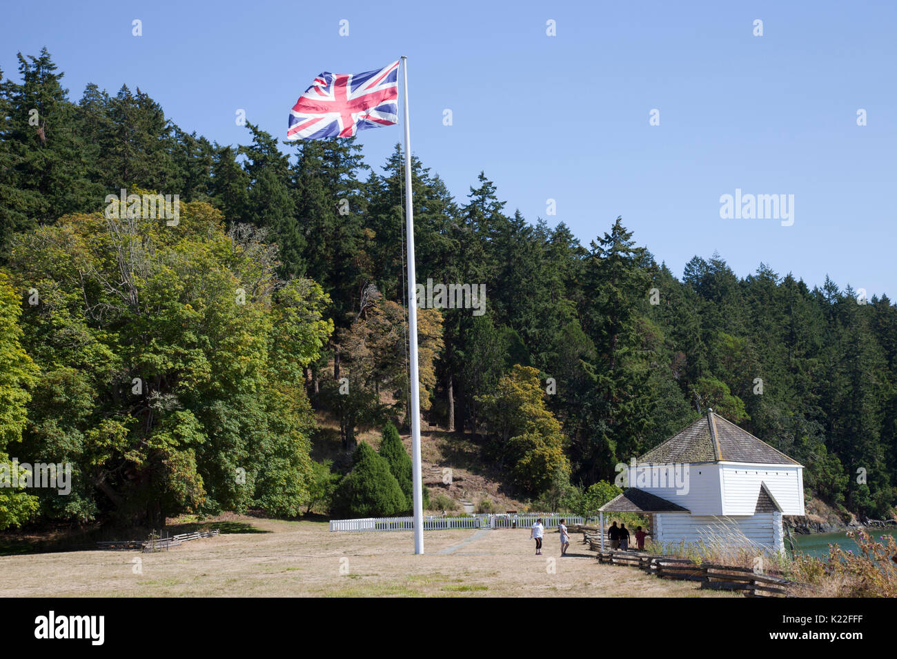English Camp, San Juan Island, archipelago of San Juan Islands, State