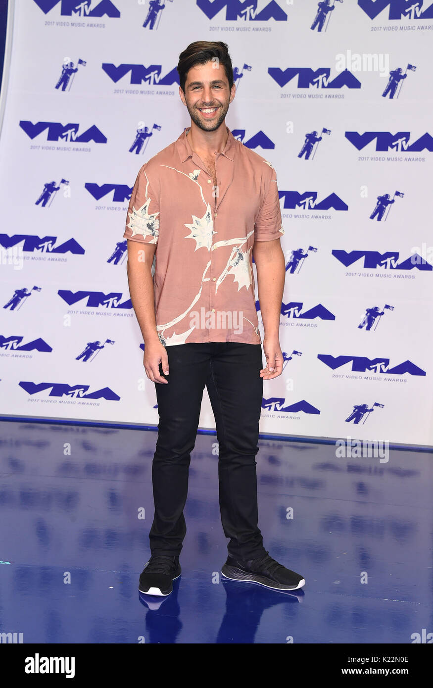 Josh Peck attending the MTV Video Music Awards 2017 held at The Forum ...