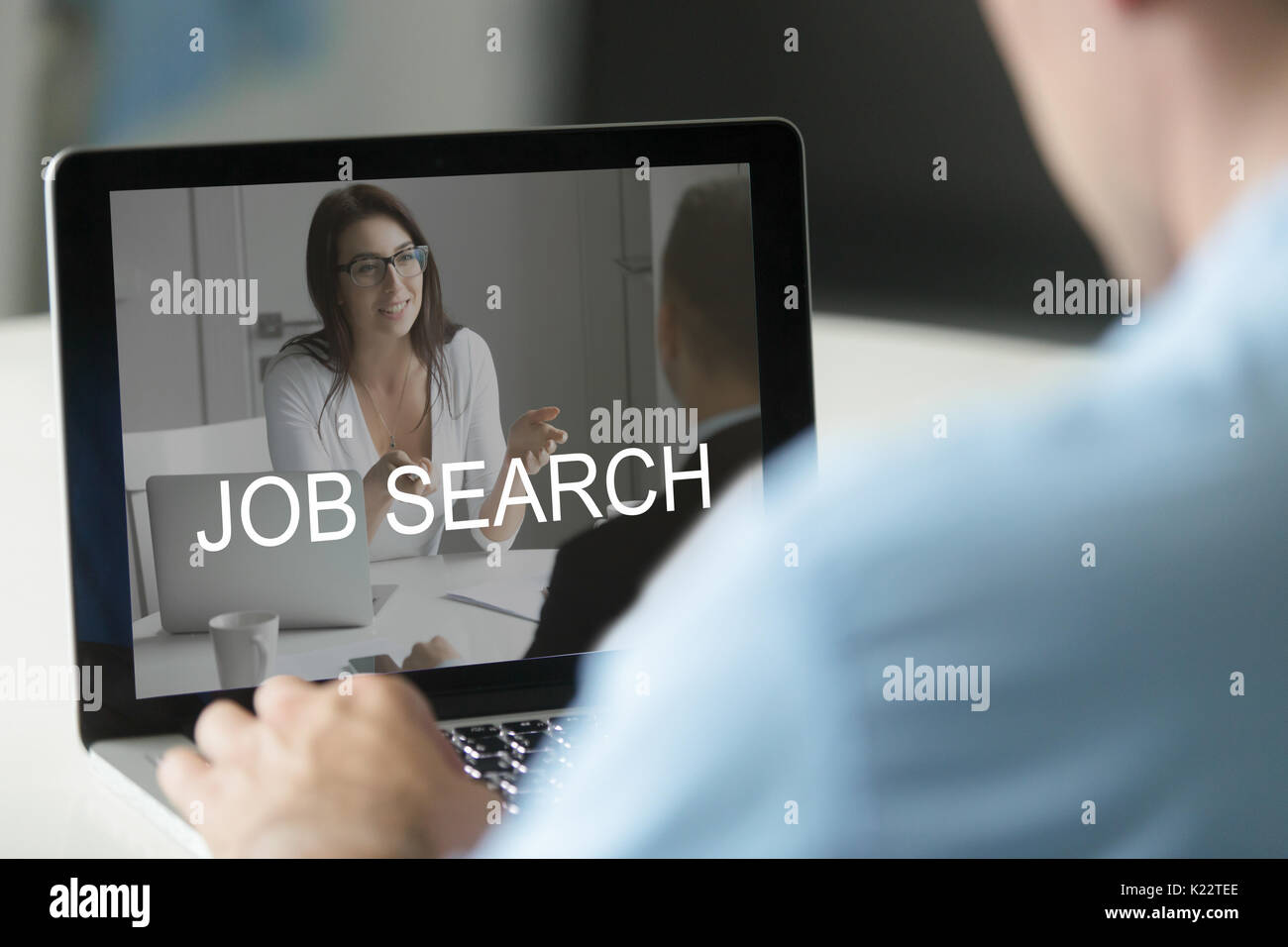 Applying For Job Computer High Resolution Stock Photography and Images ...