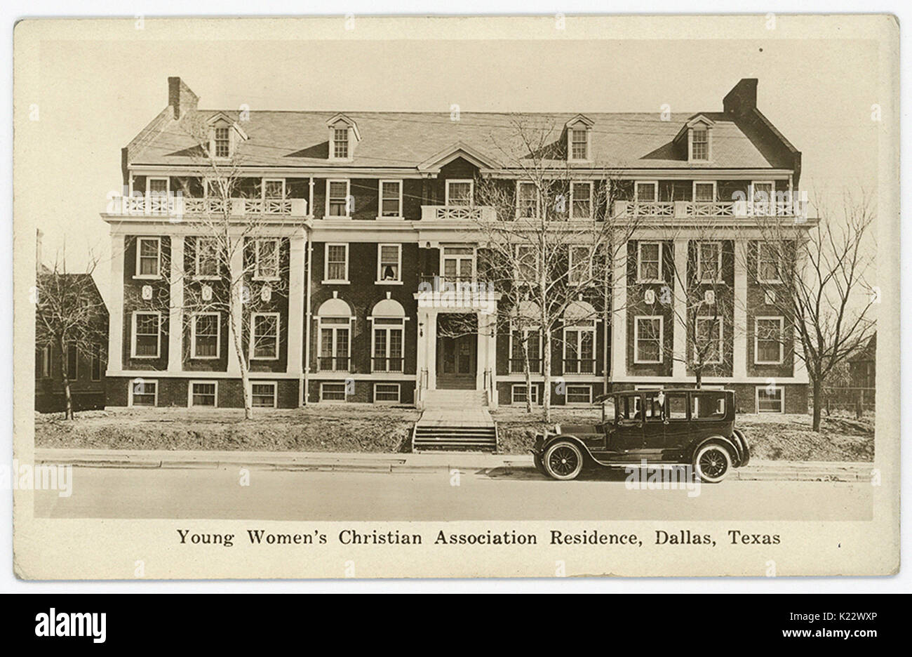 Young Women's Christian Association Residence, Dallas, Texas Stock Photo