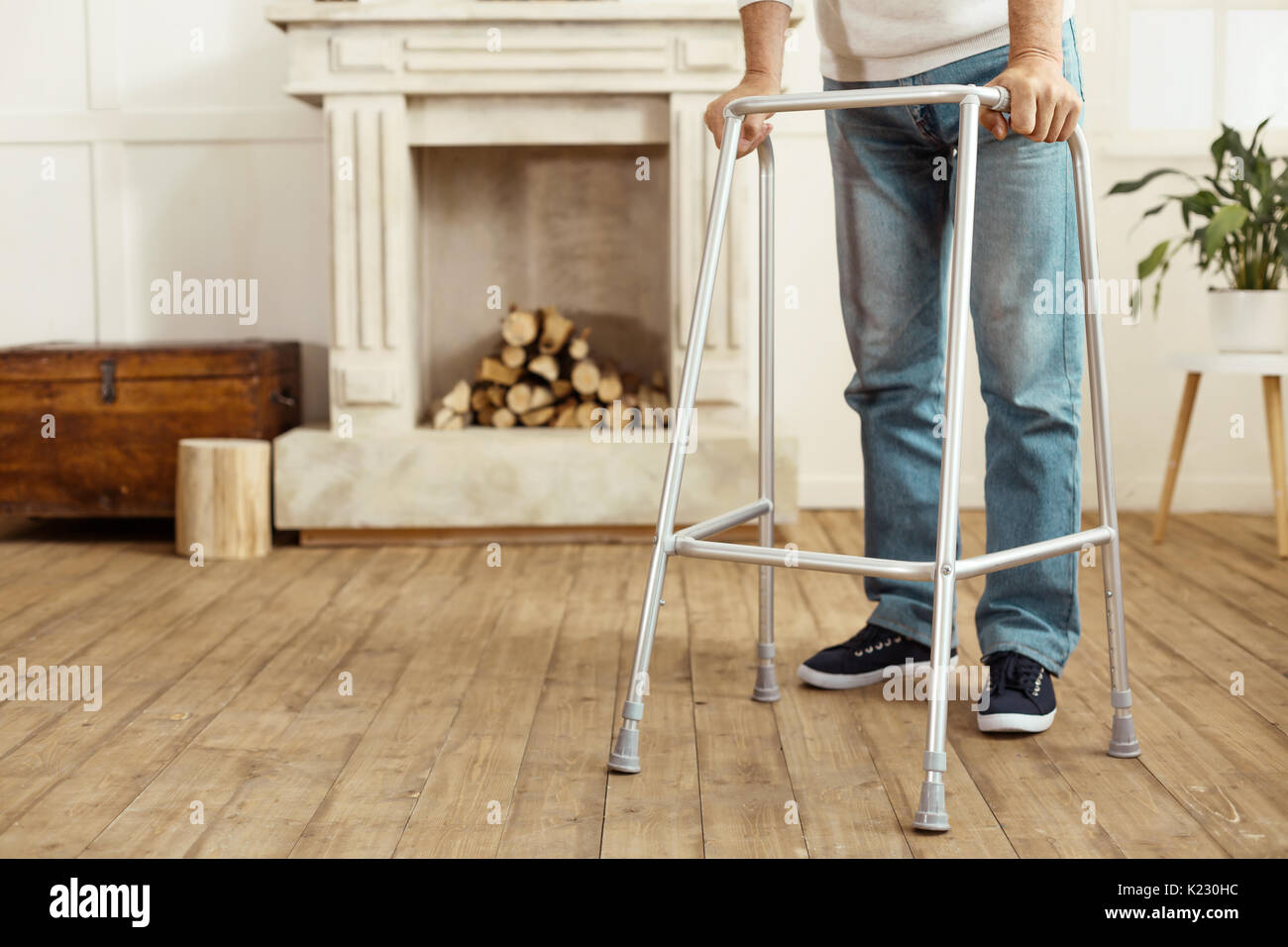 Walking Frame High Resolution Stock Photography and Images Alamy