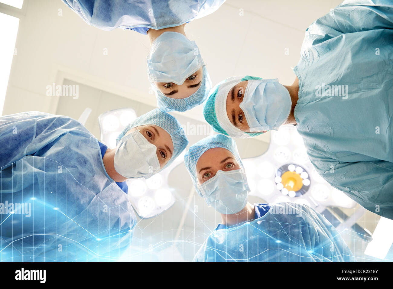 group of surgeons in operating room at hospital Stock Photo - Alamy
