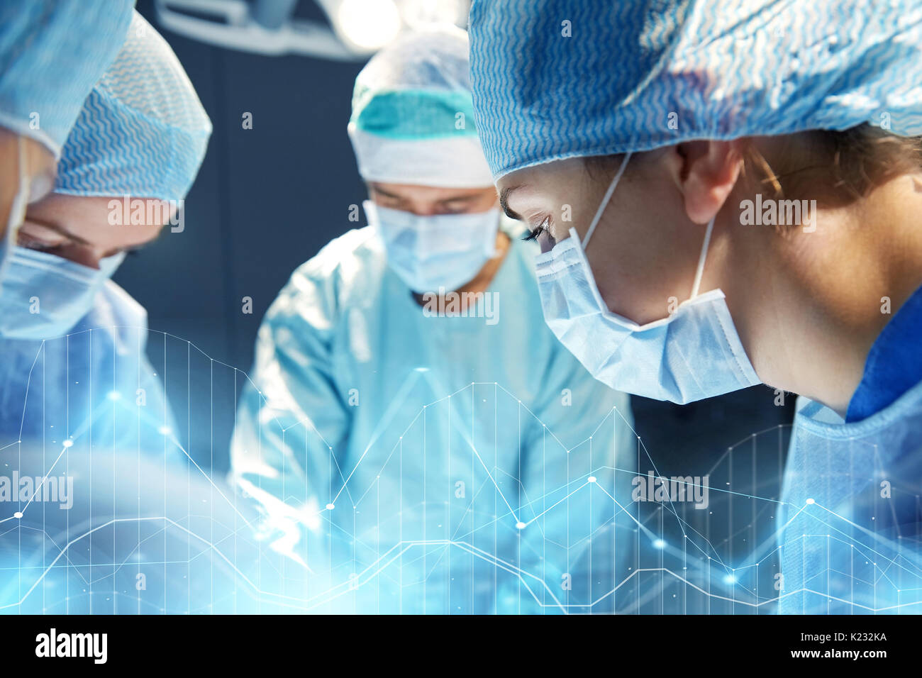group of surgeons in operating room at hospital Stock Photo - Alamy