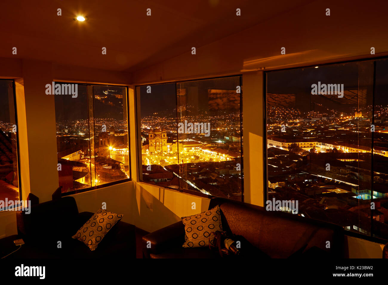 Holiday apartment and Iglesia de la Compania, Plaza de Armas, Cusco