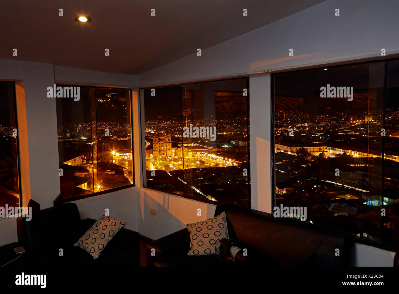 Holiday apartment and Iglesia de la Compania, Plaza de Armas, Cusco