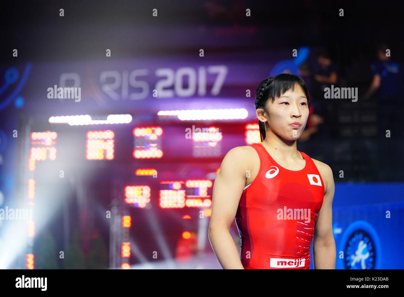 Paris, France. 24th Aug, 2017. Yui Susaki (JPN) Wrestling UWW Senior