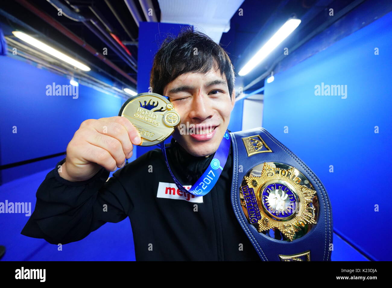 Paris, France. 25th Aug, 2017. Yuki Takahashi (JPN) Wrestling : Yuki ...
