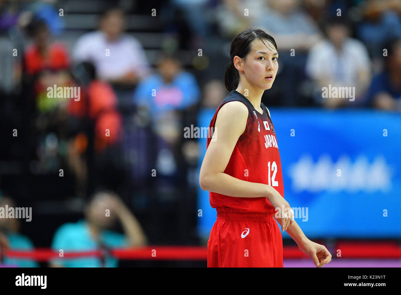 Taipei Arena, Taipei, Taiwan. 28th Aug, 2017. Mamiko Tanaka (JPN), AUGUST  28, 2017 - Basketball : The 29th Summer Universiade 2017 Taipei Final match  between Australia 85-78 Japan at Taipei Arena, Taipei