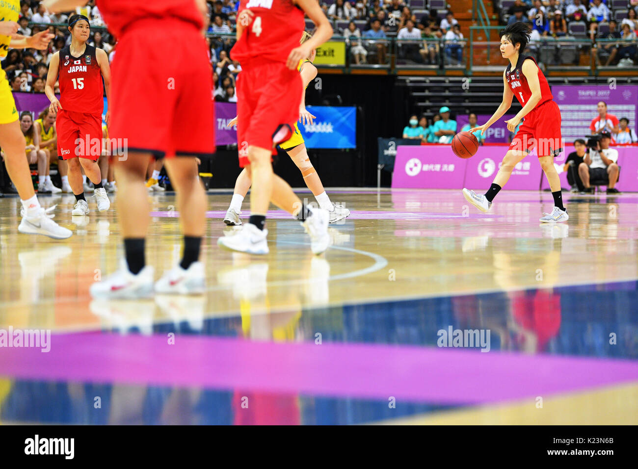 Taipei Arena, Taipei, Taiwan. 28th Aug, 2017. Manami Fujioka (JPN