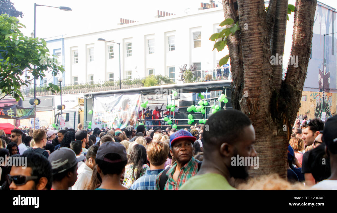 Notting hill carnival bank holiday monday hi res stock photography