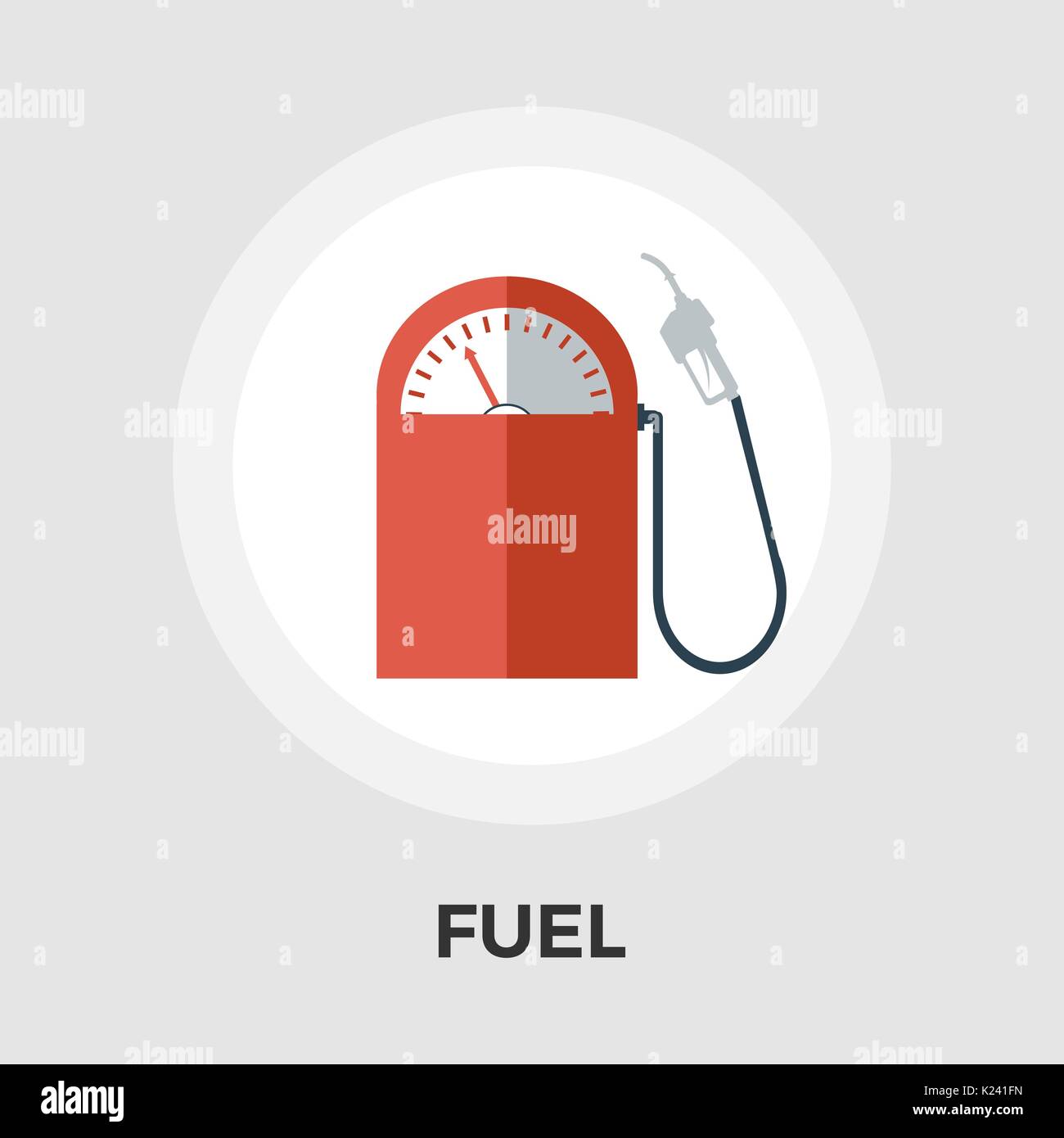 Fuel icon vector. Flat icon isolated on the white background. Editable ...
