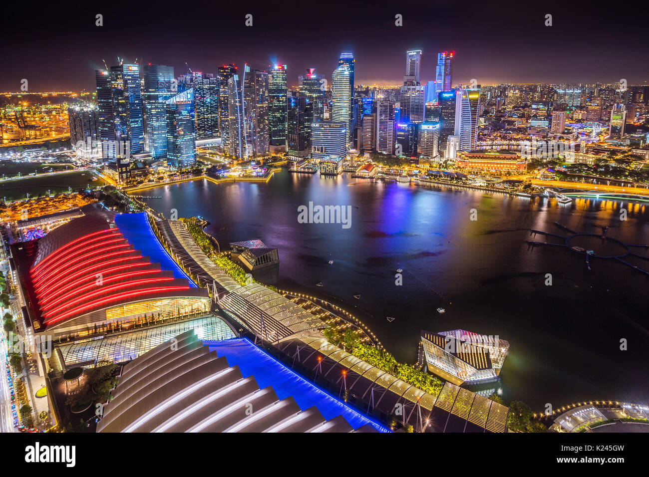 Singapore city view hi-res stock photography and images - Alamy