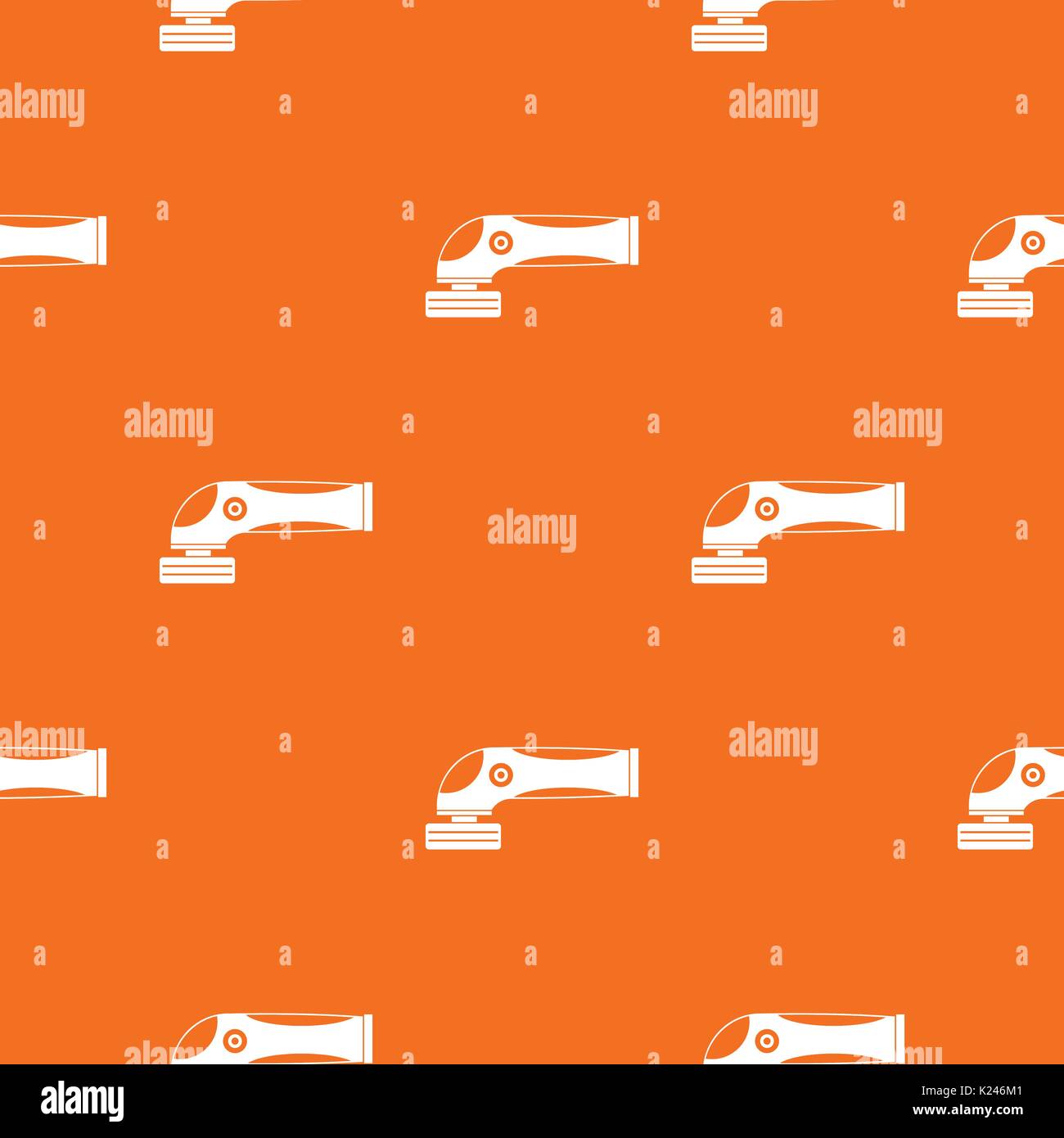 Grinder machine pattern seamless Stock Vector
