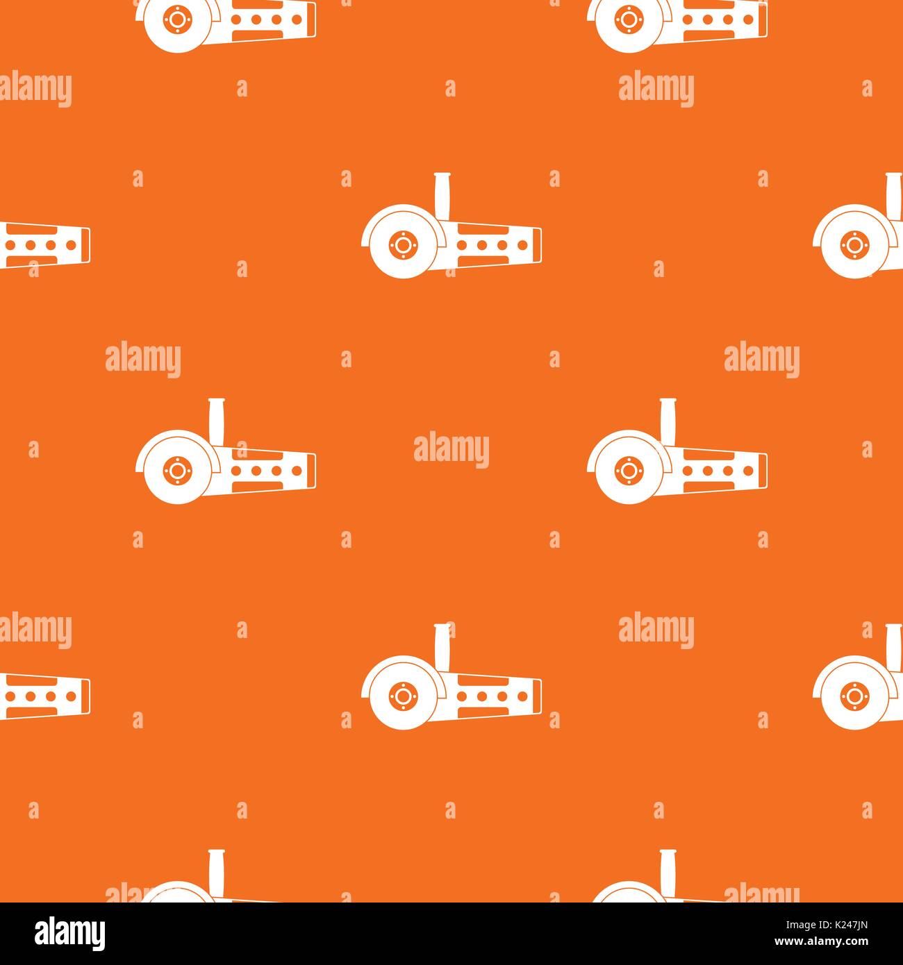 Circular saw pattern seamless Stock Vector
