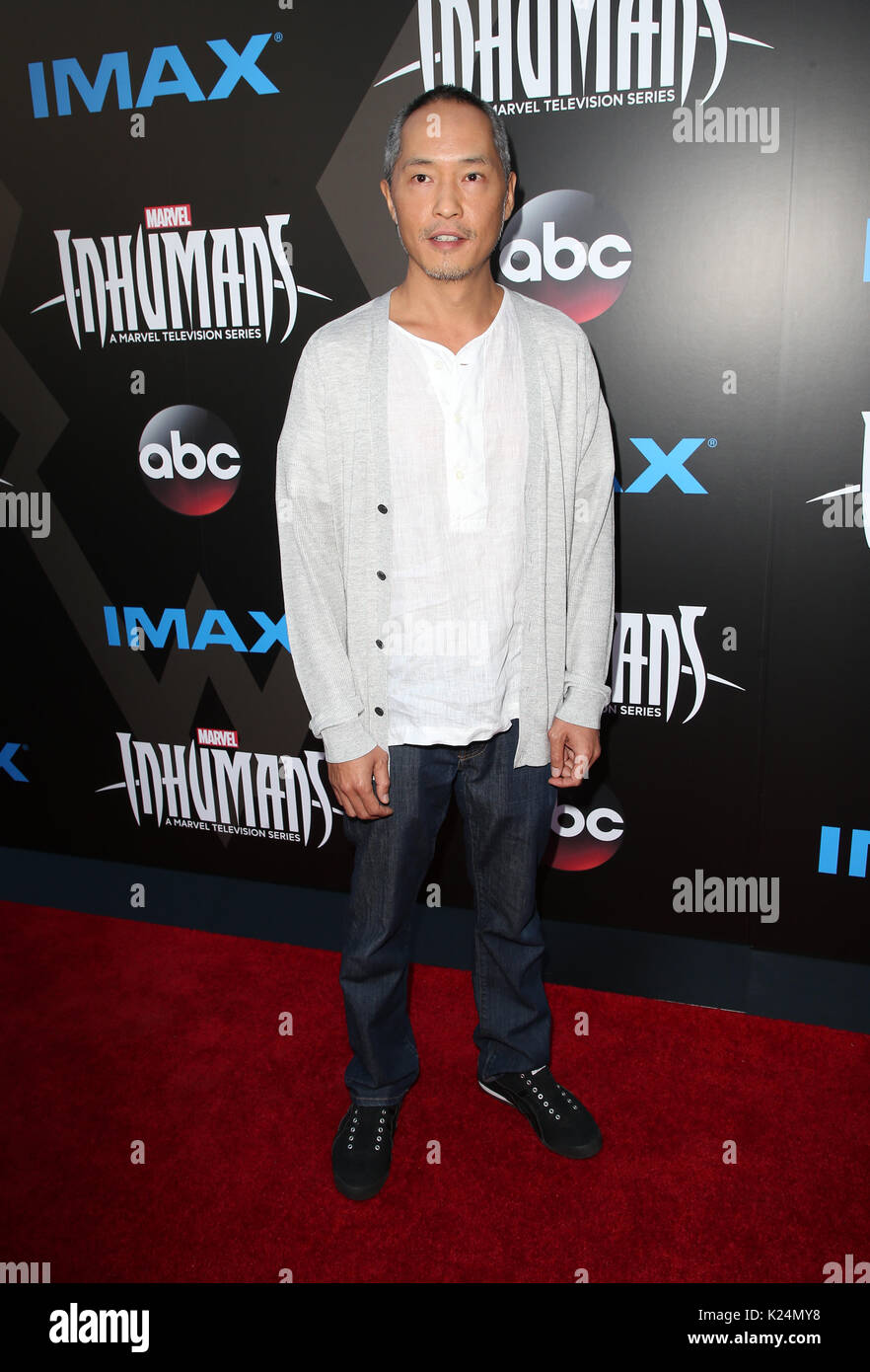Universal City, Ca. 28th Aug, 2017. Ken Leung, At Premiere Of ABC And Marvel's 'Inhumans' At Universal City Walk In California on August 28, 2017. Credit: Fs/Media Punch/Alamy Live News Stock Photo