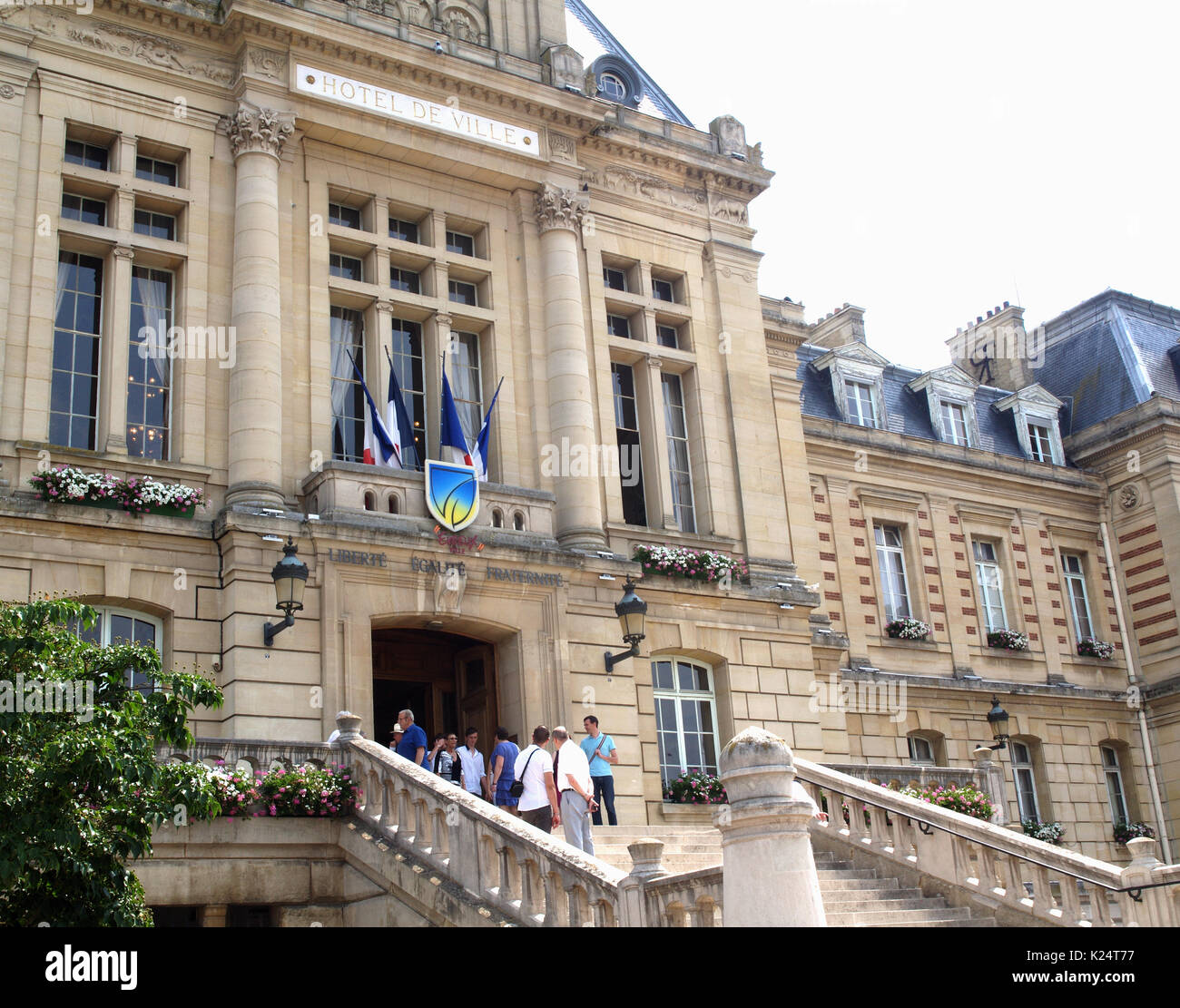 Hotel De Ville in Evreux, Upper Normandy, France Stock Photo - Alamy