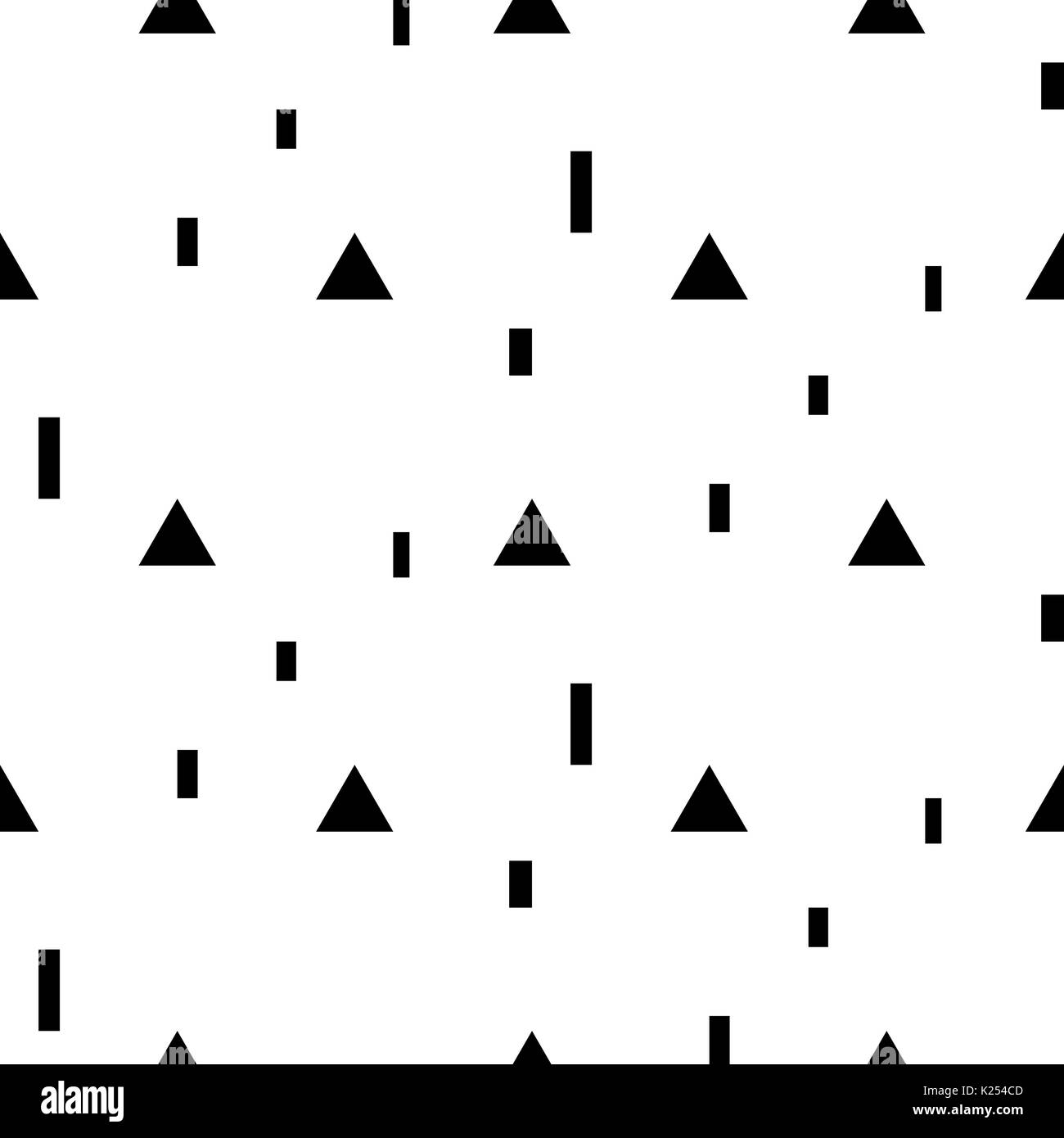 Vector simple geometric shapes Black and White Stock Photos & Images ...