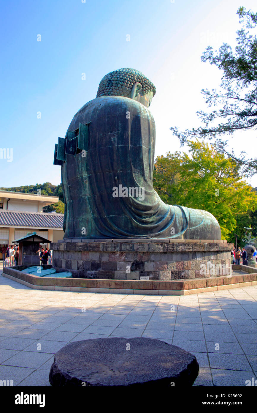 The Great Buddha of Kamakura at Kotokuin Temple in Kamakura city ...