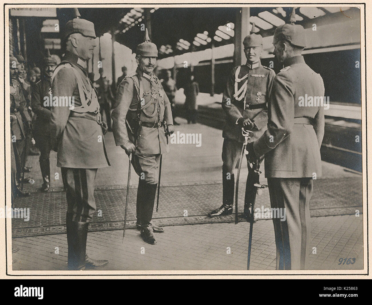 Kaiser Wilhelm II Stock Photo