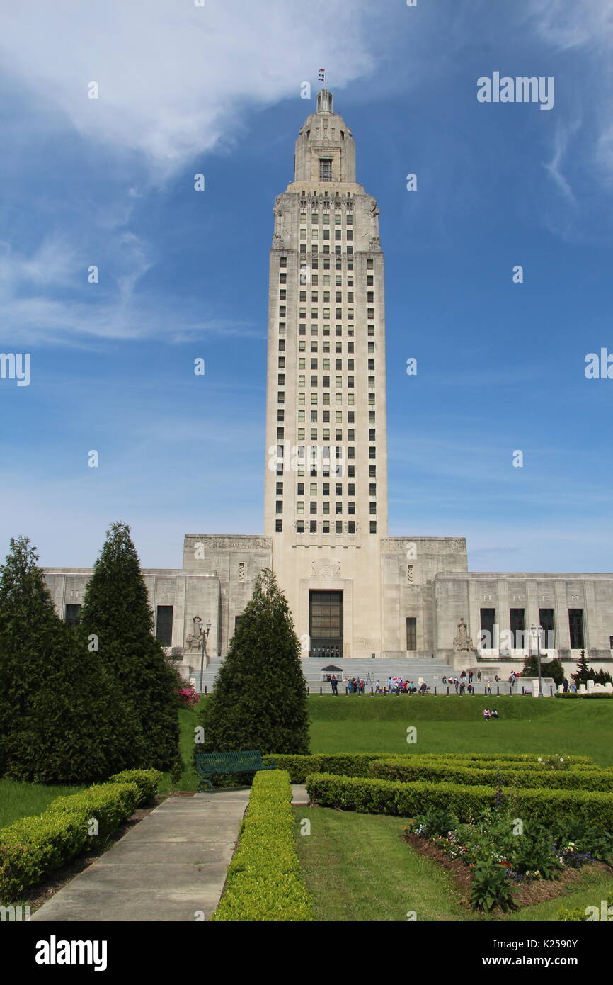Louisiana State Capital Stock Photo