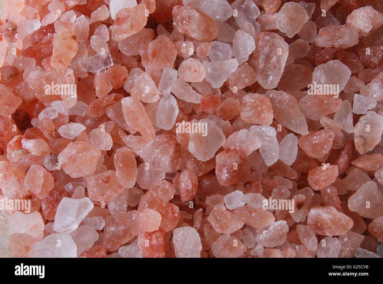 a background with pink salt crystals Stock Photo - Alamy