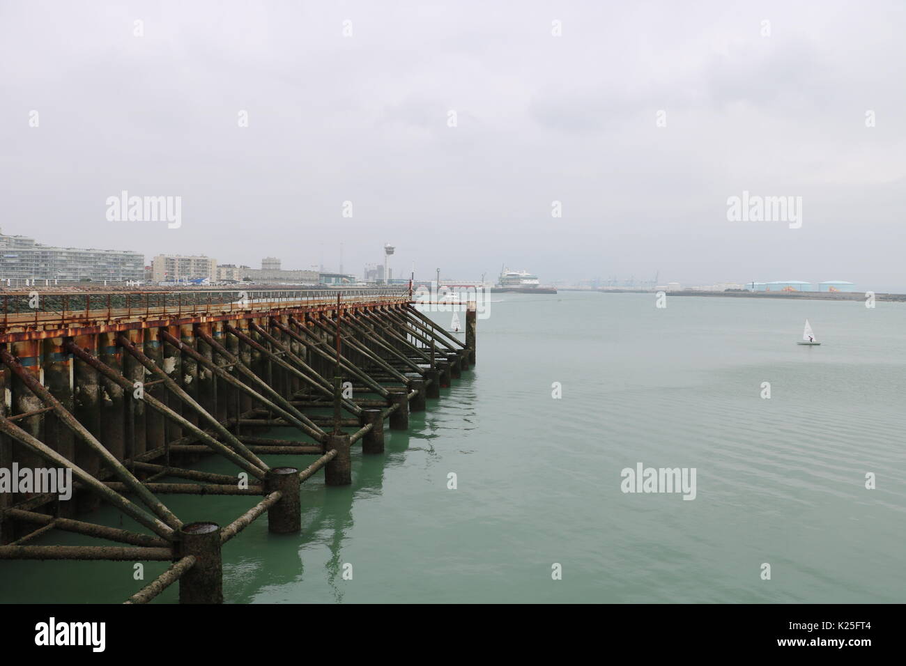 port of le havre Stock Photo Alamy