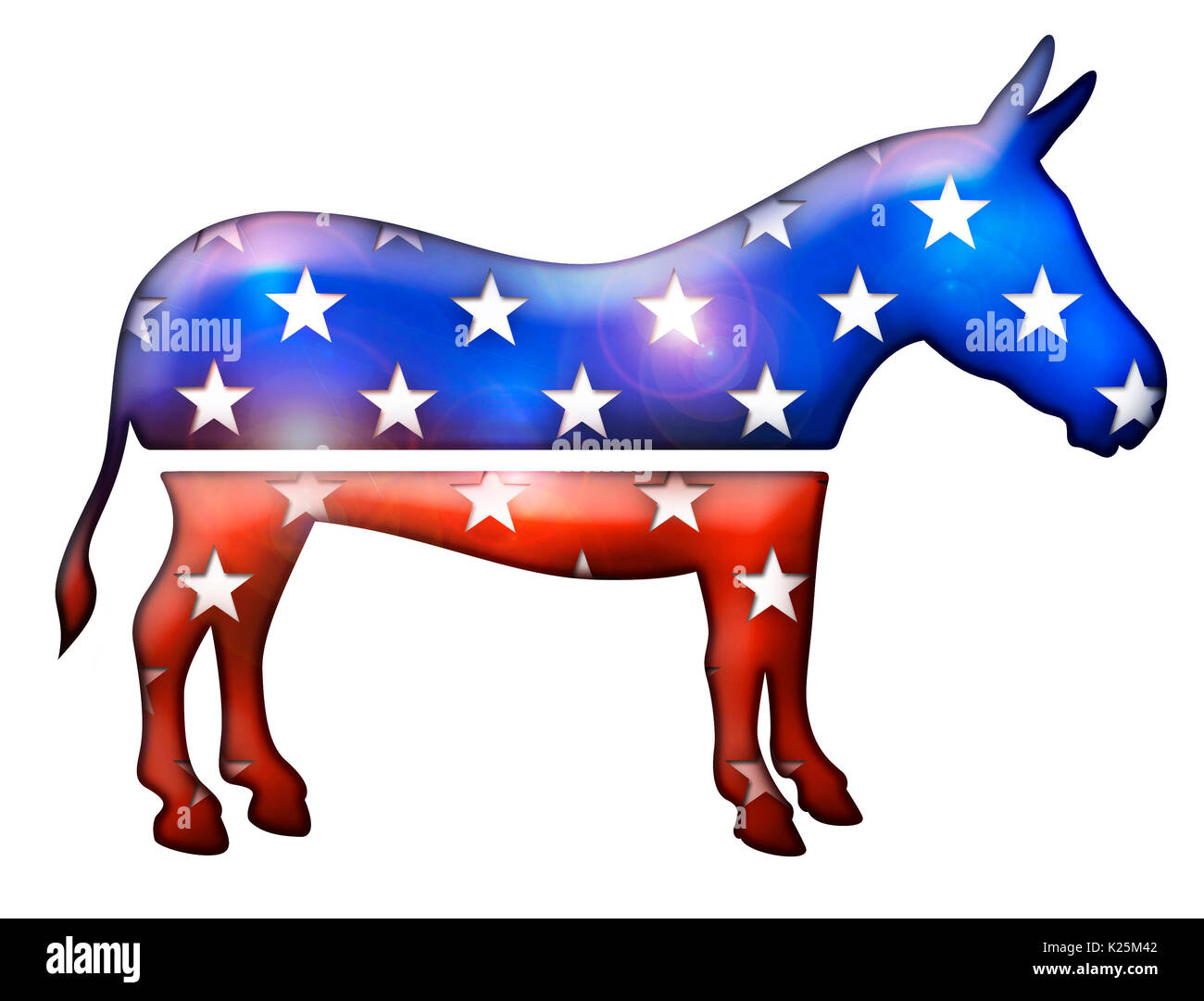 Democratic donkey hi-res stock photography and images - Alamy