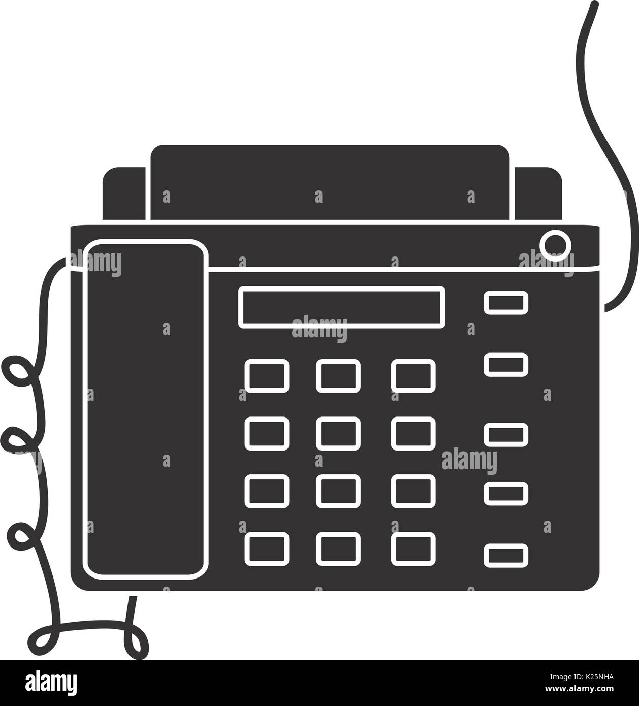 fax machine icon Stock Vector Image & Art Alamy