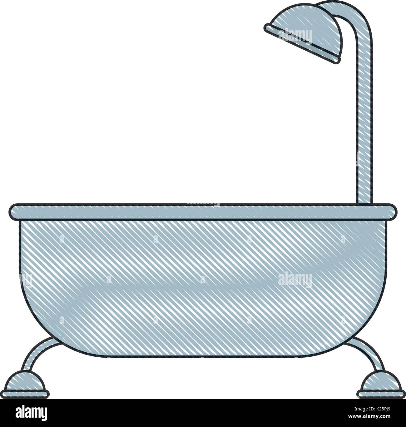 bathtub icon image Stock Vector Image & Art - Alamy