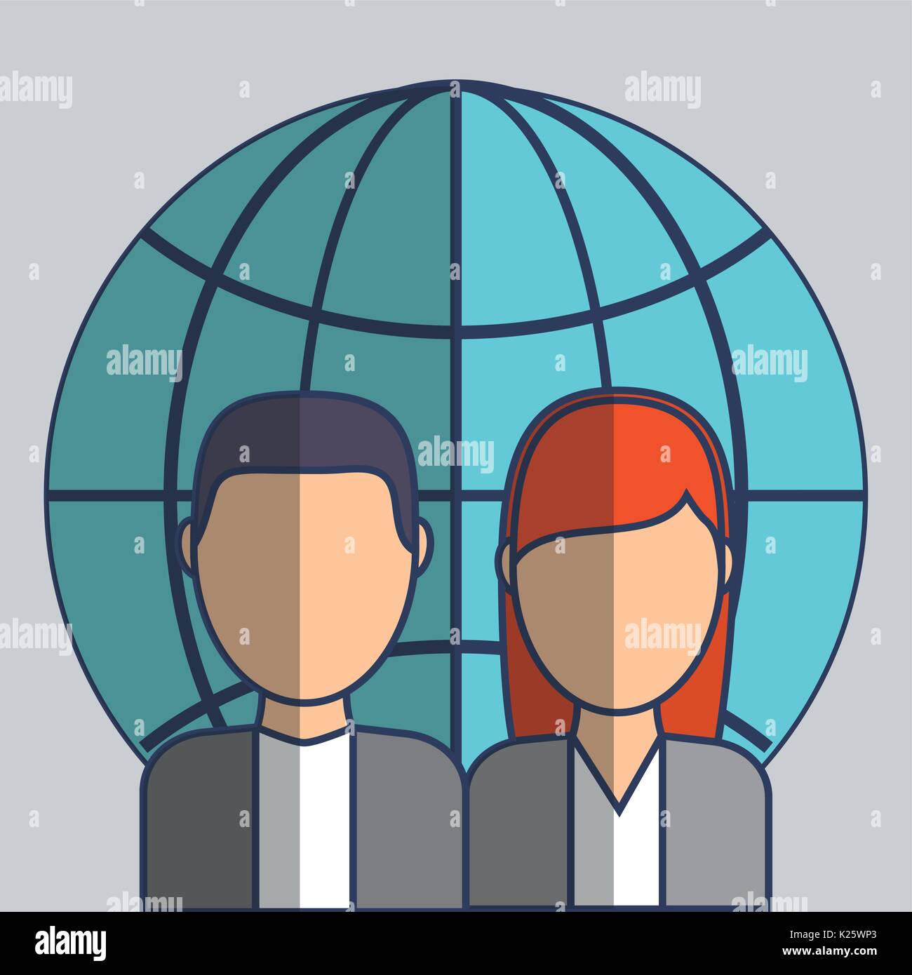 global sphere icon Stock Vector Image & Art - Alamy