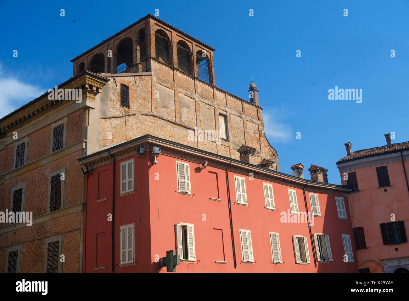 Fiorenzuola d'Arda (Piacenza, Emilia Romagna, Italy): historic building (Palazzo Gonzaga) Stock Photo